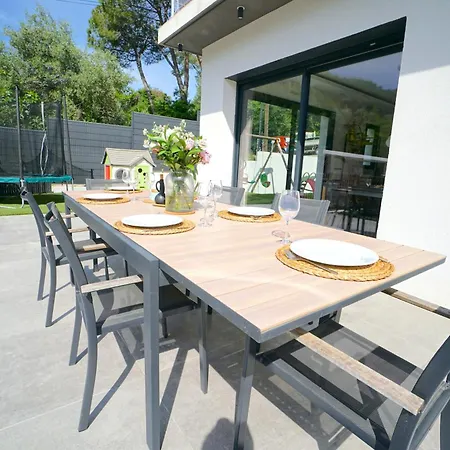 Luxe Californienne - Piscine Poolhouse Antibes